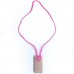 Detachable Neck Strap Buckle Style Universal Silicone for Any Phone - Pink