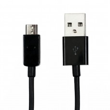 Micro USB Cable 3 Meter Data Sync Charging for Samsung HTC Sony Android Phones - Black